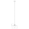 Z-Lite Paloma Pendant, 1-Light, 14 In.W x 6.25 In.H, Brushed Nickel/Gloss Opal 820P14-BN - alternate 8